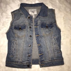 American Rag Jean Vest Size M